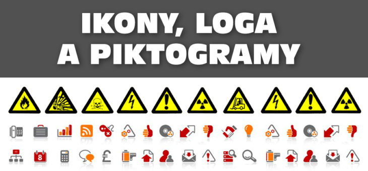 Ikony, loga, piktogramy a identifikace