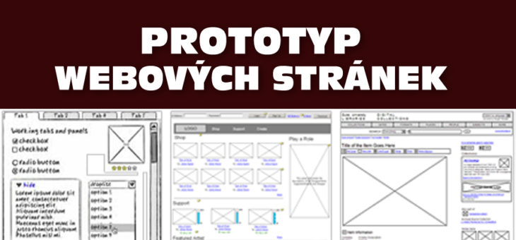 Prototyp webových stránek